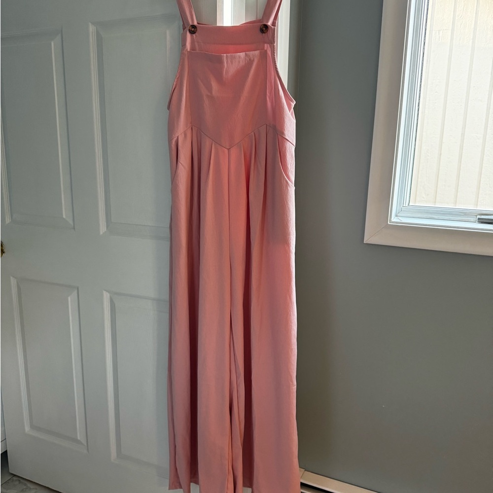 Pink Women's Jumpsuit